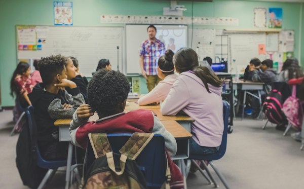 Classroom in Ontario school